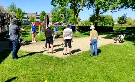 Jeu de boules bij het Dorpshuis Odijk